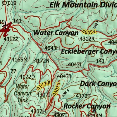 NM Unit 16A Land Ownership Map