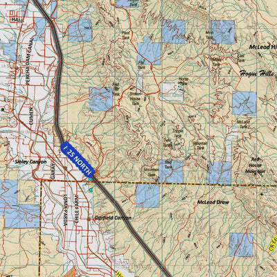 NM Unit 19 Land Ownership Map