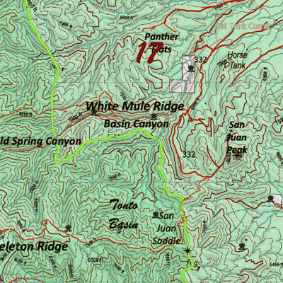 NM Unit 17 Land Ownership Map
