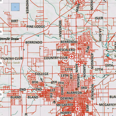 NM Unit 33 Land Ownership Map