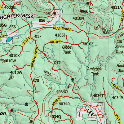 NM Unit 15 Land Ownership Map