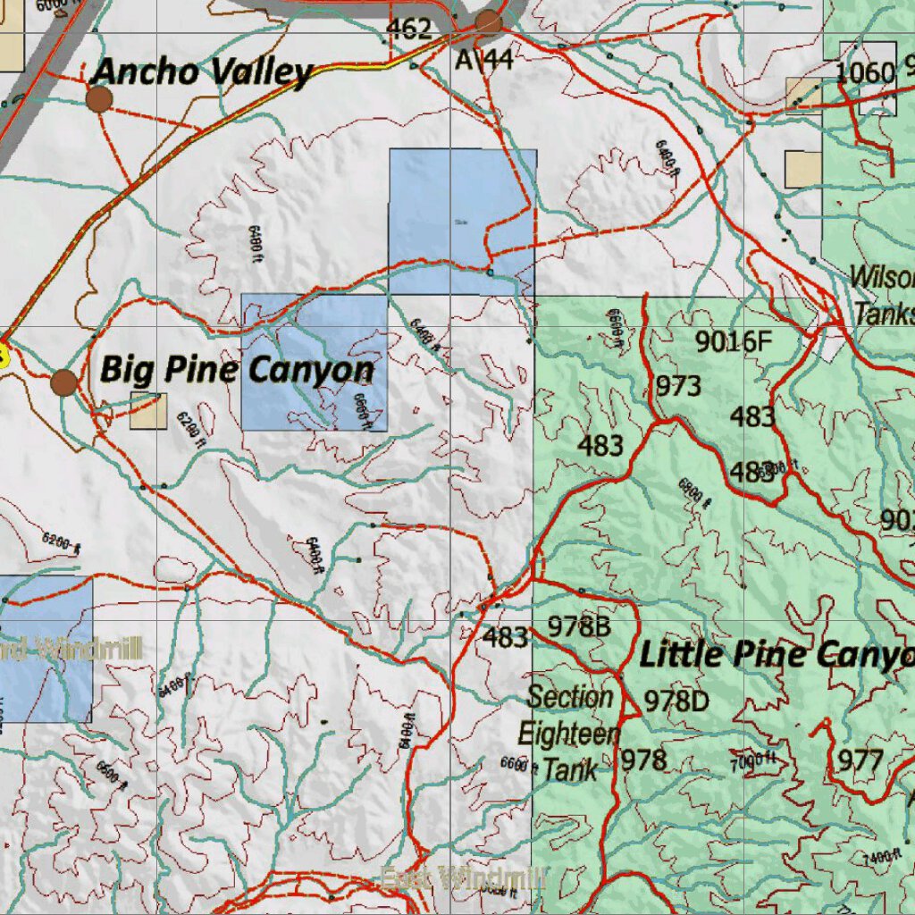 NM Unit 38 Land Ownership Map by New Mexico HuntData LLC | Avenza Maps