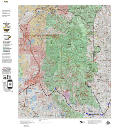 NM Unit 45 Land Ownership Map
