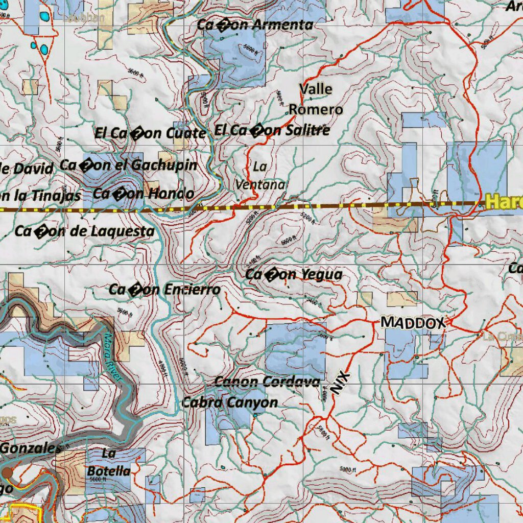 NM Unit 42 Land Ownership Map by New Mexico HuntData LLC | Avenza Maps