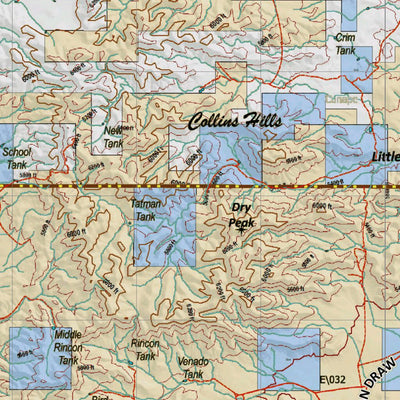 NM Unit 30 Land Ownership Map
