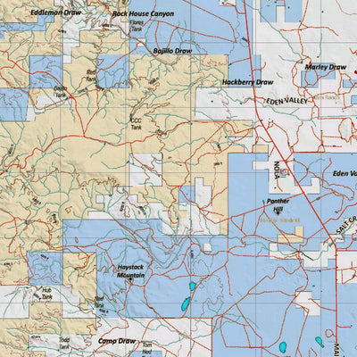 NM Unit 32 Land Ownership Map