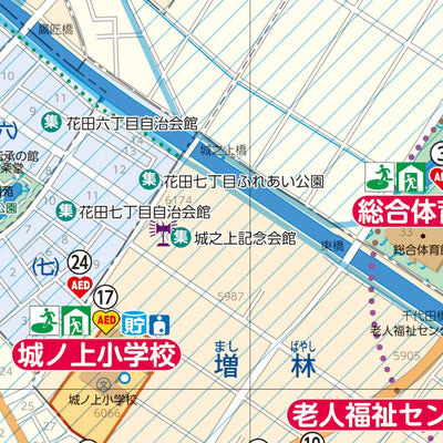 増林地区防災マップ