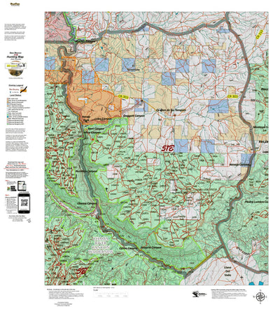 NM Unit 51B Land Ownership Map