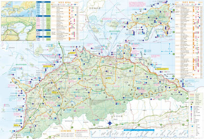 가가와현 사이클링 맵