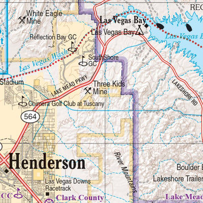 Nevada Atlas & Gazetteer Page 70