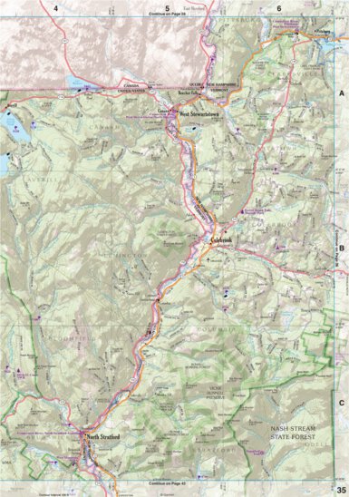 New Hampshire/Vermont Atlas & Gazetteer Page 35