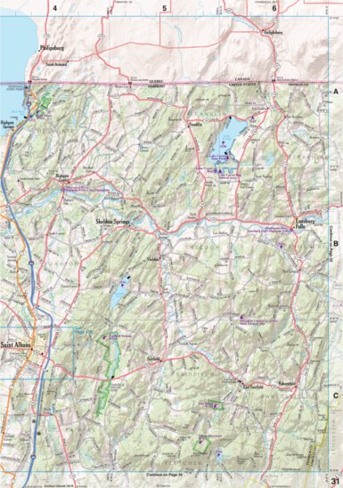 New Hampshire/Vermont Atlas & Gazetteer Page 31