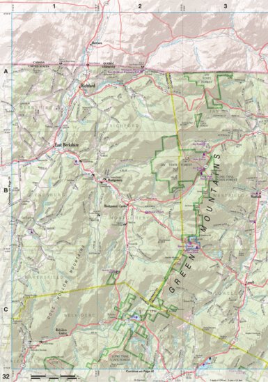 New Hampshire/Vermont Atlas & Gazetteer Page 32