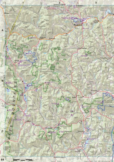 New Hampshire/Vermont Atlas & Gazetteer Page 64