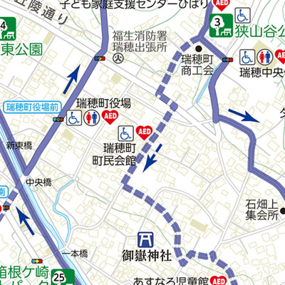 歩かっしぇーMIZUHO（瑞穂町健康ウオーキングマップ）