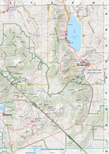 Nevada Atlas & Gazetteer Page 51