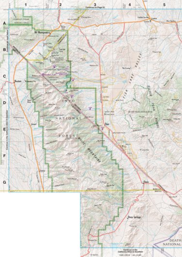 Nevada Atlas & Gazetteer Page 58