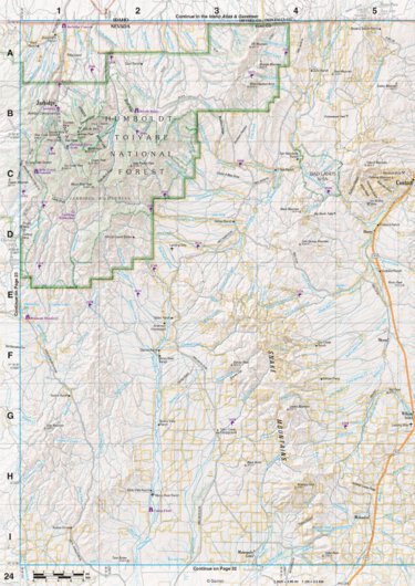 Nevada Atlas & Gazetteer Page 24