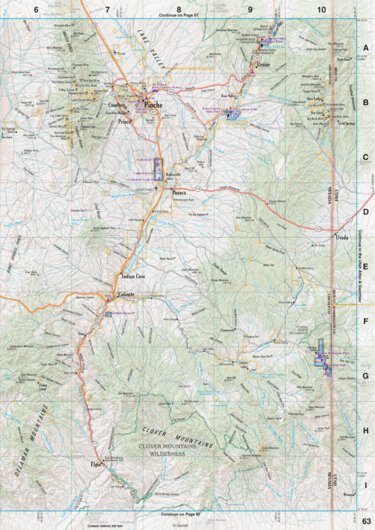 Nevada Atlas & Gazetteer Page 63