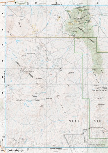 Nevada Atlas & Gazetteer Page 60
