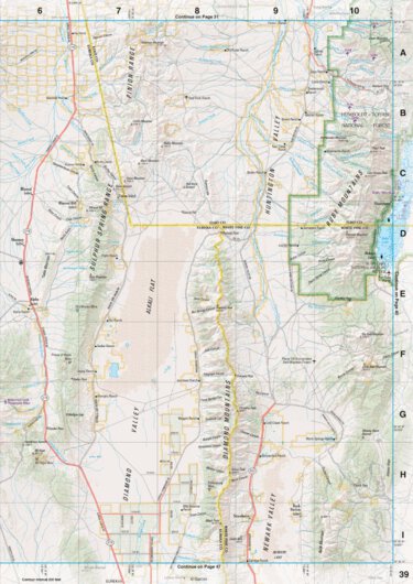 Nevada Atlas & Gazetteer Page 39