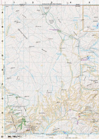 Nevada Atlas & Gazetteer Page 22