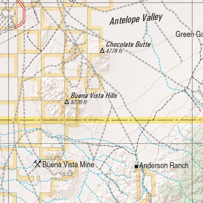 Nevada Atlas & Gazetteer Page 36