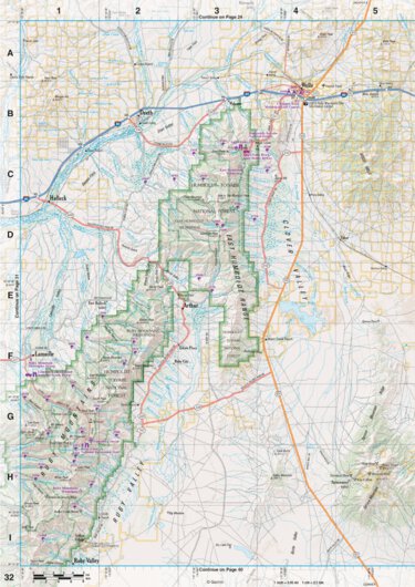 Nevada Atlas & Gazetteer Page 32