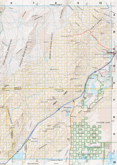 Nevada Atlas & Gazetteer Page 35