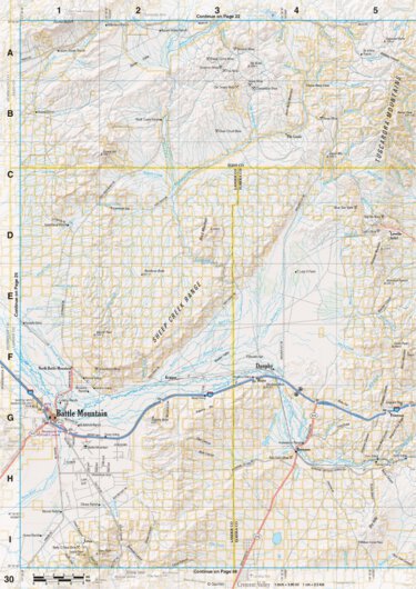 Nevada Atlas & Gazetteer Page 30