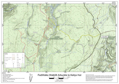 Fed Walks 2021 Walk08 Mt Arbuckle to Kellys Hut