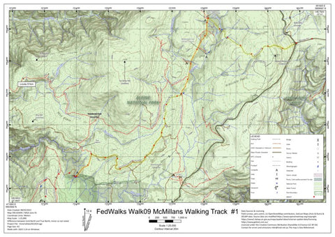 Fed Walks 2021 Walk09 McMillian Walking Track #1