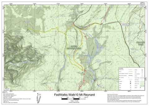 Fed Walks 2021 Walk10 Mt Reynard
