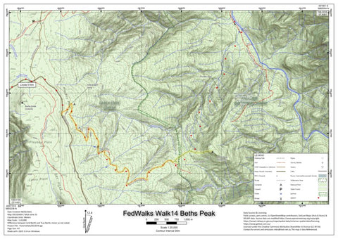 Fed Walks 2021 Walk14 Beths Peak