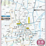 岩手県バス路線図「花巻」