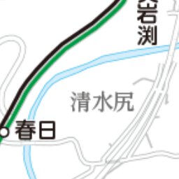 岩手県バス路線図「浄法寺」