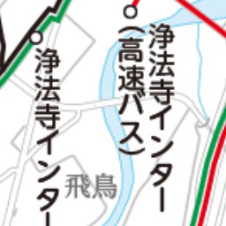 岩手県バス路線図「浄法寺」