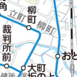 岩手県バス路線図「奥州」