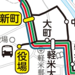 岩手県バス路線図「軽米」
