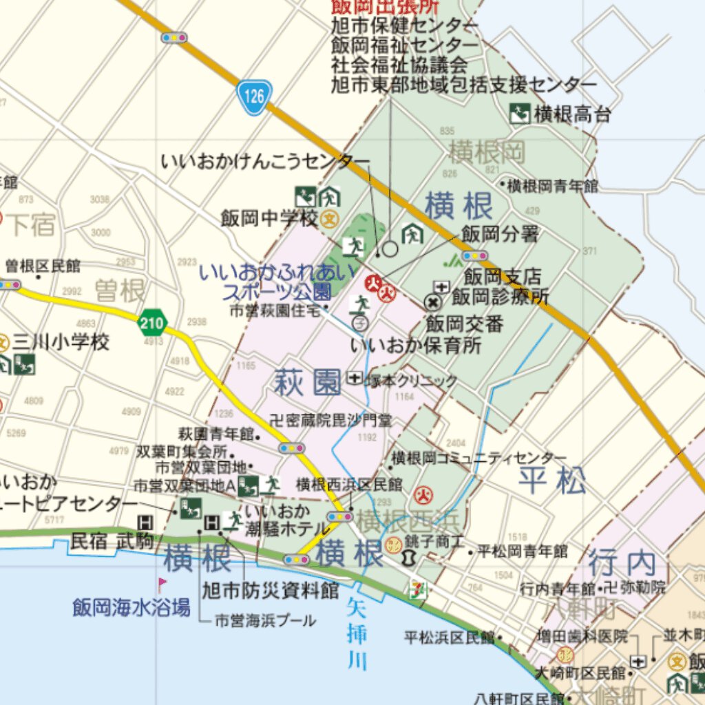 旭市ガイドマップ Map by Buyodo corp. | Avenza Maps