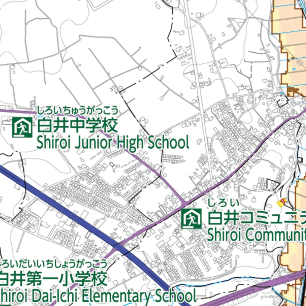 白井市洪水・土砂災害ハザードマップ Map by Buyodo corp