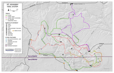 Mt. Ashwabay - Select Trails - Bayfield County, WI - 2021
