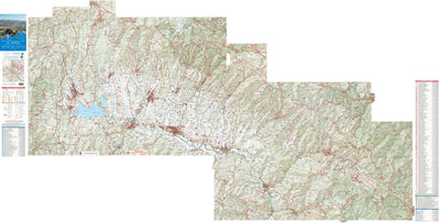Carta dei Sentieri del Mugello - Mugello Trekking Map