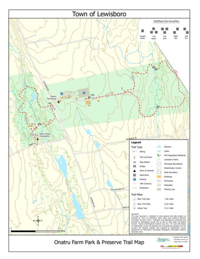 Onatru Farm Park & Preserve Trail Map