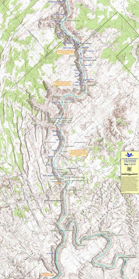 RiverMaps - Canyonlands (Map 7)