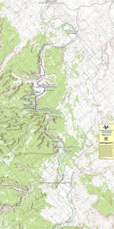 RiverMaps - Canyonlands (Map 2)