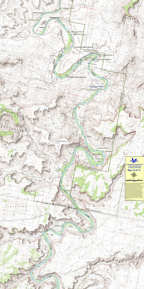 RiverMaps - Canyonlands (Map 12)