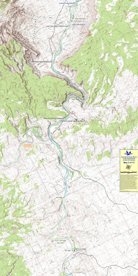 RiverMaps - Canyonlands (Map 3)
