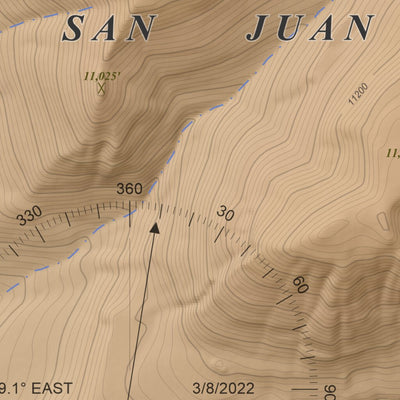 Groundhog Mountain, Colorado 7.5 Minute Topographic Map - Color Hillshade
