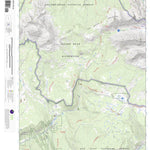 Dolores Peak, Colorado 7.5 Minute Topographic Map